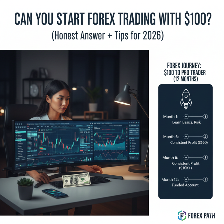Can You Start Forex Trading with $100? (Honest Answer + Tips for 2026)