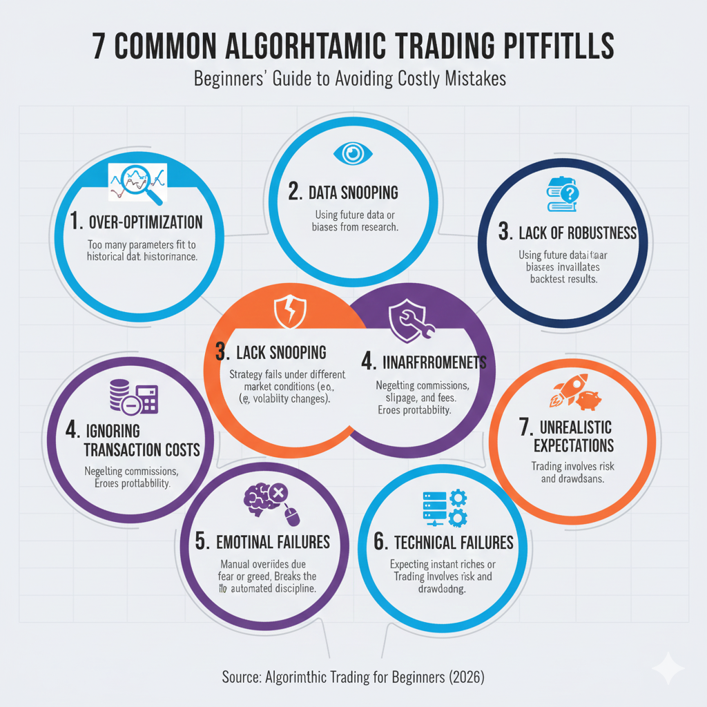Seven major algorithmic trading mistakes beginners make and how to avoid them