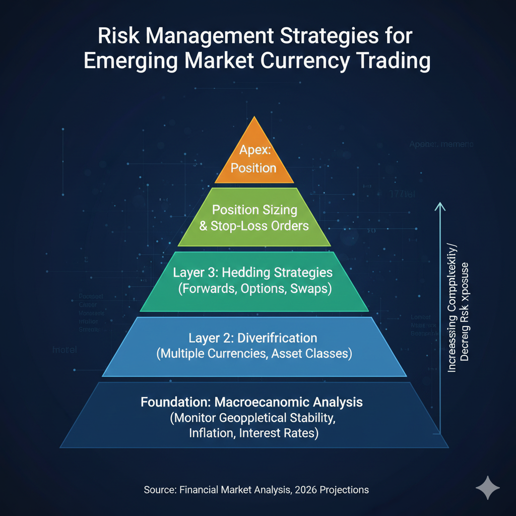 Risk management strategies for emerging market currency trading